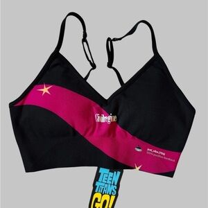 Civil Regime x Teen Titans Go Starfire Seamless Sports Bra Women’s Medium NWT